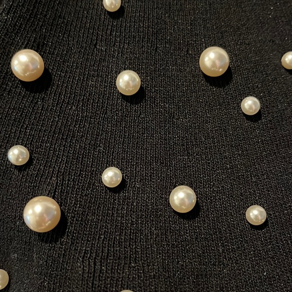 Jean Louis Francois Black Long Sleeve Dress Size S/M - Picture 8 of 13